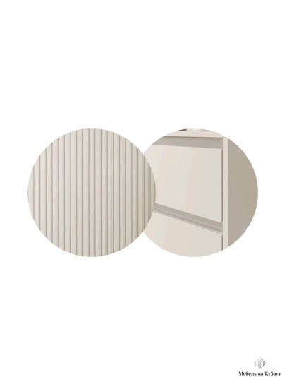 Мирен ТМ-001 тумба прикроватная Кашемир/Моно керамика (МДФ)