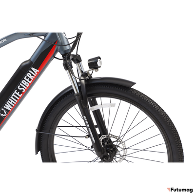 Электровелосипед WHITE SIBERIA CAMRY ALLROAD 500W матовый черный