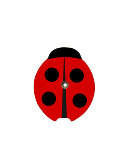 ДЕТАЛЬ БИЗИБОРДА - 7 БЕГУНОК БОЖЬЯ КОРОВКА