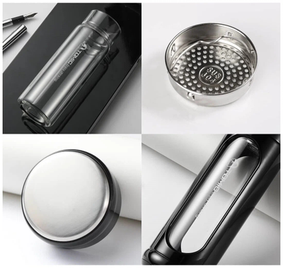 Термокружка Xiaomi Tomic Creative Plastic Cup 350 ml Black