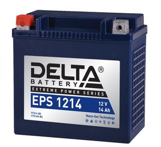 Аккумулятор Delta  EPS 1214 (YTX14-BS, YTX14H-BS)