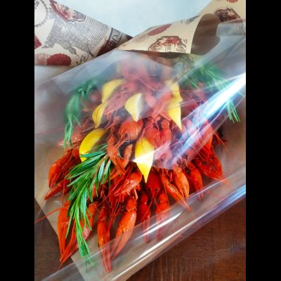 Букет из раков №1 ("М" - 1 кг)