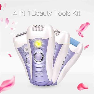 Эпилятор Kemei 4-в-1 для женщин Электробритва Lady Callus Remover KM - 3012