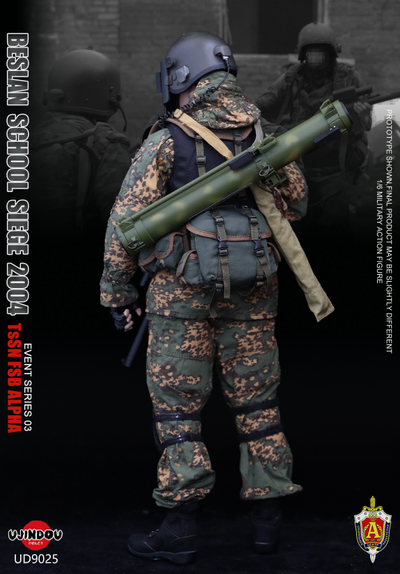 Спецназ ФСБ "Альфа" 2004 г - Коллекционная ФИГУРКА 1/6 scale TsSN FSB 2004 (UD9025) - UJINDOU
