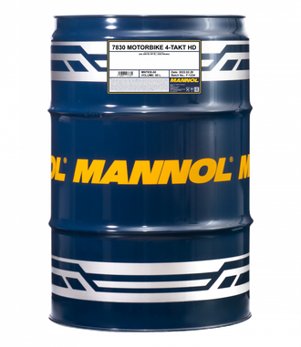 Моторное масло MANNOL 4-Takt Motorbike HD 20W-50 MN7830-60 60L
