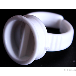 Емкость-кольцо для тату-пигмента на 2 цвета, 25 шт. в pm-shop24.ru