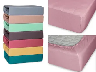 Простыня Cleo трикотажная на резинке 140х200х25 14/003-TP