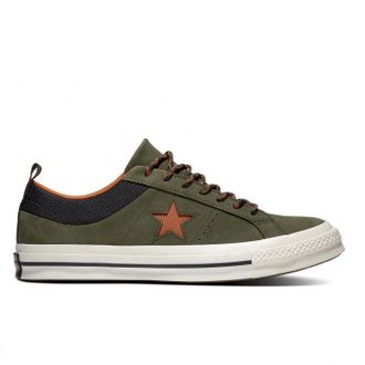 Кеды Converse One Star Sp зимние зеленые