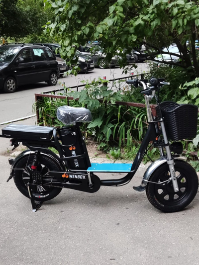 Электровелосипед wenbox monster black x