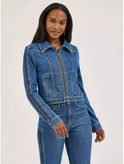 Куртка Wrangler® Women's Braided Denim Jacket