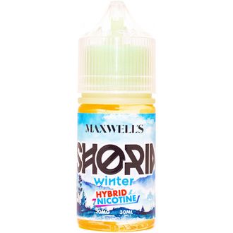 MAXWELLS SALT (HYBRID) 30ml - SHORIA WINTER (МОРОЗНАЯ ХВОЯ, ЛЕСНЫЕ ЯГОДЫ И МЯТА)