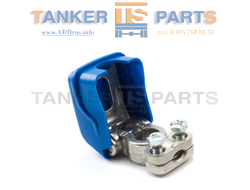 Клемма быстросъемная с крышкой минусовая