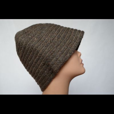 Итальянская шляпа зимняя Vizio Италия 6126 F1 шоколад