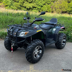 Электрический квадроцикл GreenCamel Сахара A14К 4x4 Monster черный