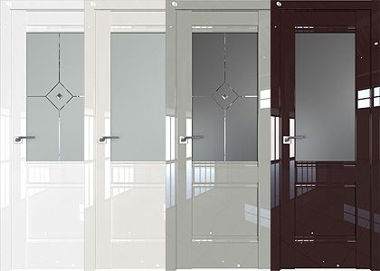 Классические двери 2L со стеклами