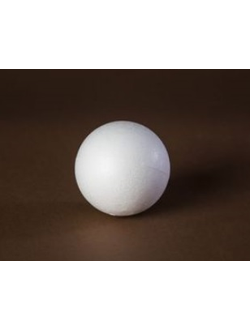 Шар из пенопласта 4 см, гладкий