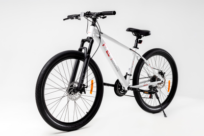 Велосипед FET technics 26" white-red (21 скорость, Shimano, дисковые тормоза)