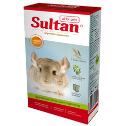 Sultan для шиншилл "Трапеза фруктово-овощная" 0,4 кг