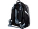 Школьный рюкзак №1School Mix Moto cross/Динозавр с ортопедической спинкой (черный)