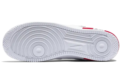 Кроссовки Nike Air Force 1 React White  белая подошва