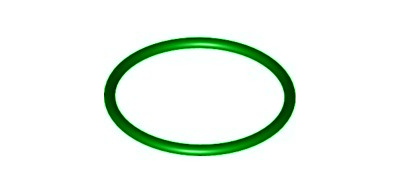 Rubber Belt Medium Round Cross Section - Approx. 3 x 3, Green (x37 / 4125332)