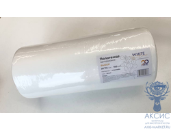 Полотенце 30*70 рулон Выбор белый, 100 шт