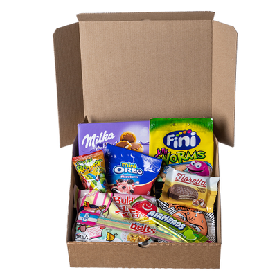 Коробка сладостей - Размер M (10-11 сладостей)