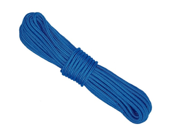 Шнур бытовой полипропилен 6 мм синий 10 м уп.