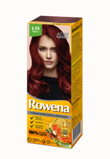ROWENA Стойкая Крем-Краска для волос (с аммиаком) тон 6.55  Махагон