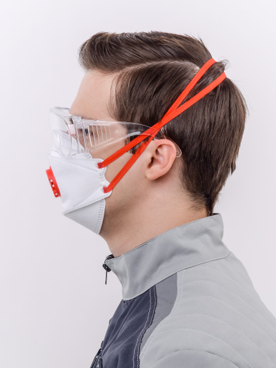 Трехпанельный респиратор DSK 3D 5522 НК