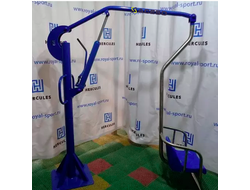 Гидравлический ПОВОРОТНЫЙ подъемник-лифт для бассейнов с низким бортом