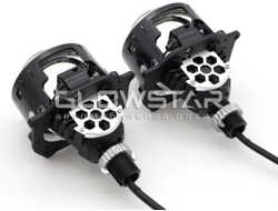 Билед модули Aozoom A3 Max 2025 3.0 дюйма, 5500К, 12V, 49W/57W, крепление 3R и съемное гаечное (комплект, 2шт)