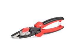 Мультитул-пассатижи 215 мм серия ПРОФИ с функцией опрессовки, снятия изоляции и резки