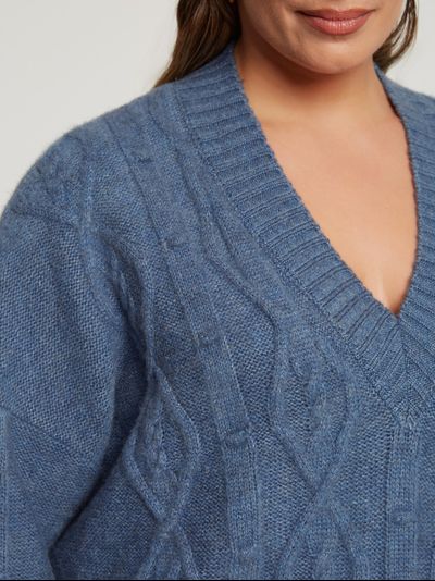 Джемпер вязанный