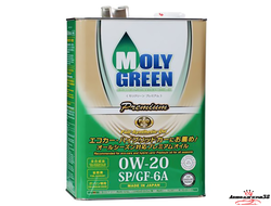 MOLY GREEN PREMIUM 0w20 4л