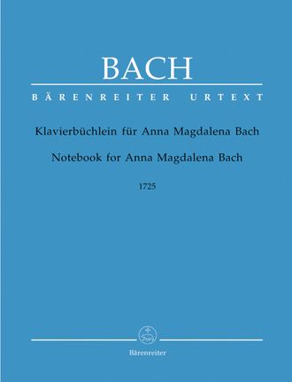 Bach, Johann Sebastian Notebook for Anna Magdalena Bach