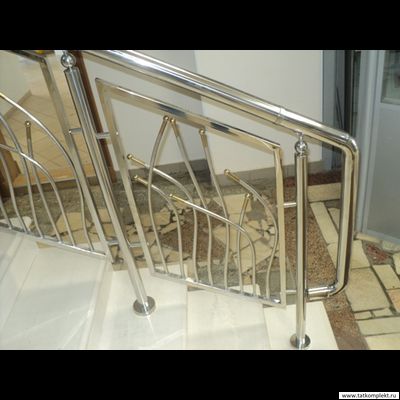 Лестничные ограждения из нержавеющей стали