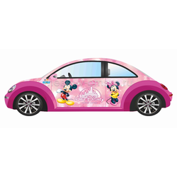 ЗБ012 Кровать MIKI розовый. Размер: 740*520*1700. Спальная зона: 700*1570.