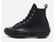 Converse Run Star Hike All Black кожаные