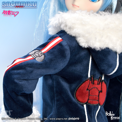 Одежда для куклы Мику Хацунэ (Cloth Dollfie Dream Hatsune Miku Snow 2022 Grand Voyage)