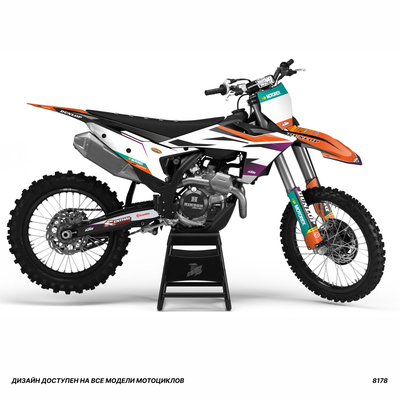 Наклейки на мотоцикл KTM 250 - 450 EXC 2024 SX SXF 2023-2024/GR8 2024 #8178