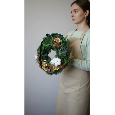 Венок новогодний № 1122