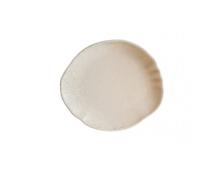 Блюдо овальное 240*210 мм Сахара, форма Ваго волнистый край