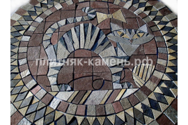 каменные ковры из натурального камня