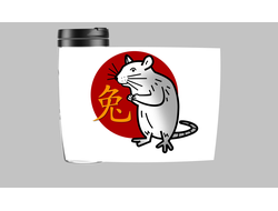 Термокружка "Крыса" №1