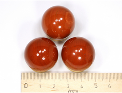 Шар Яшма красная в ассортименте, ЮАР (24-25 мм, 20 г) №28572