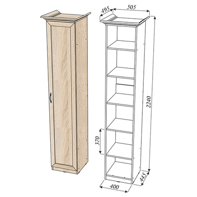 Пенал бельевой Фиери