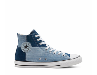 Denim blue converse cheap