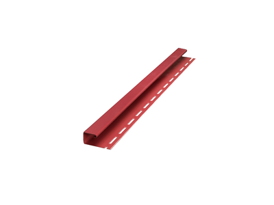 J – профиль для сайдинга амарантовый | NORDSITE