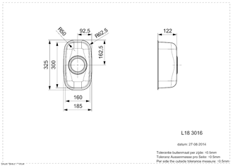 Мойка Reginox L18 3016 OKG lux